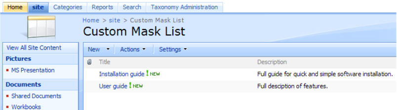 Photo #5 for Virto SharePoint Custom Mask Field Web Part