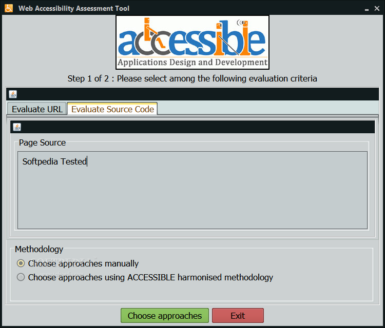 Photo #2 for Web Accessibility Assessment Tool