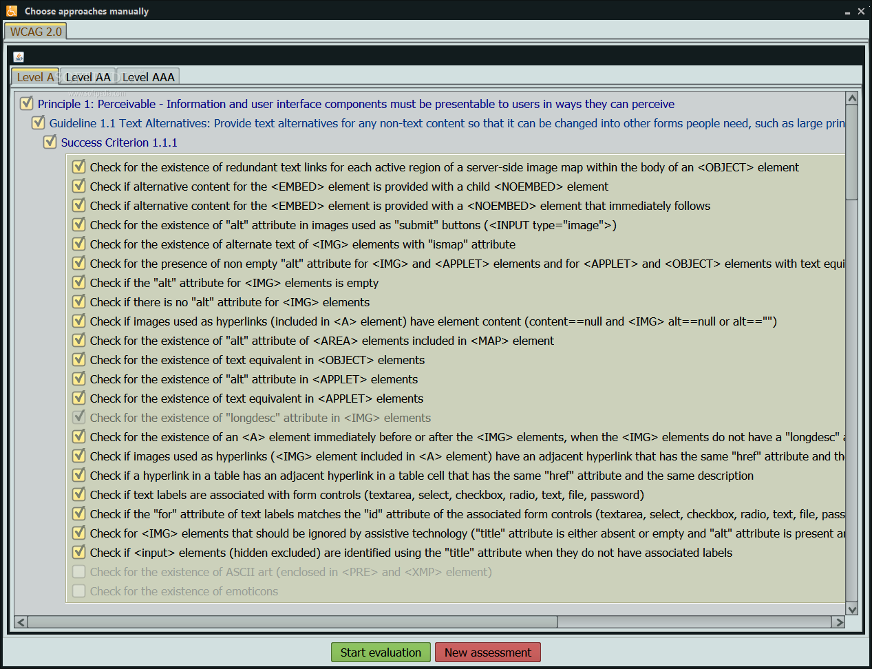 Photo #3 for Web Accessibility Assessment Tool