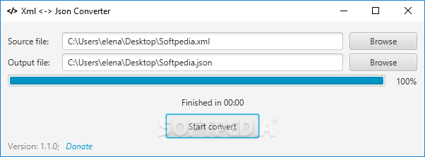 Xml2Json Converter Logo