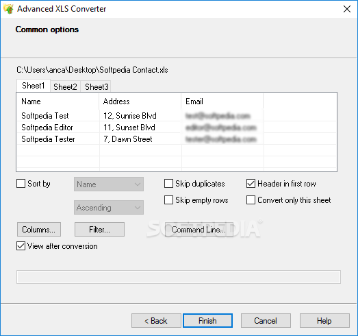 Photo #2 for Advanced XLS Converter