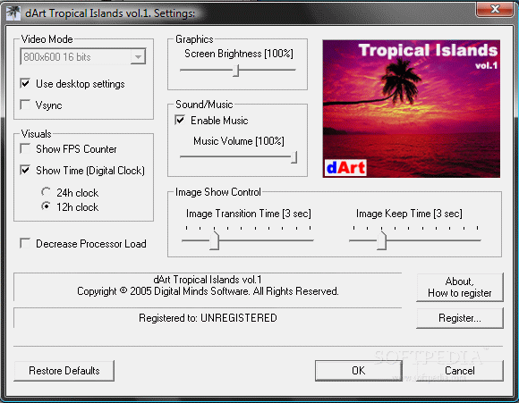 dArt Tropical Islands vol.1 Logo