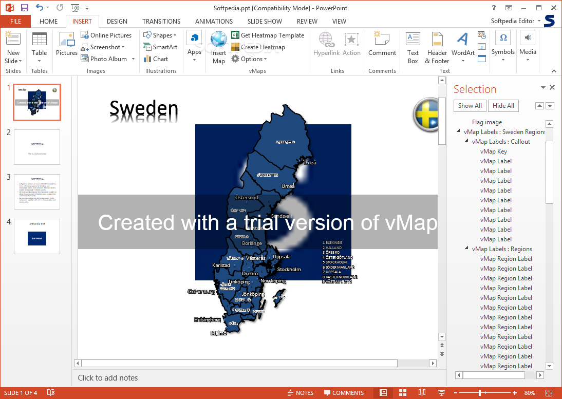 Photo #1 for vMaps for PowerPoint