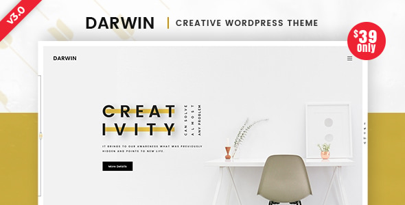 Darwin | Creative WordPress Theme Logo