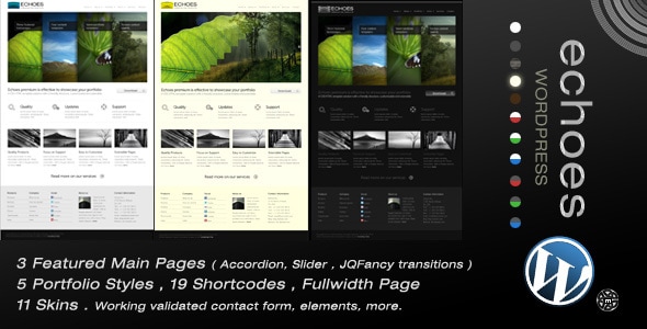 Echoes | Wordpress Theme Logo
