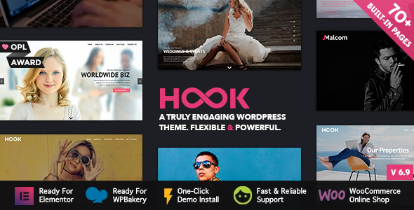Hook - Superior WordPress Theme Logo