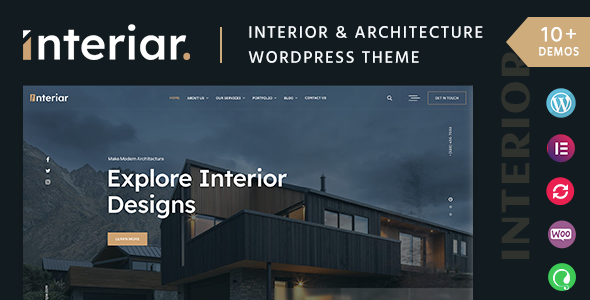 Interiar - Interior Design WordPress Theme Logo