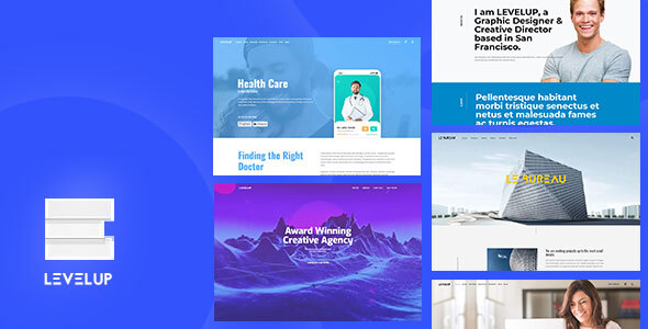 LEVELUP - Responsive Creative Multipurpose WordPress Theme Logo