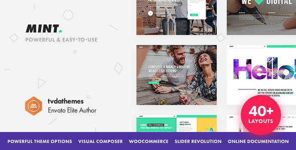 Mint - Creative Multi-Purpose WordPress Theme Logo